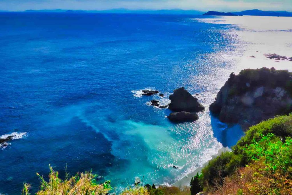 佐田岬から見える道後水道