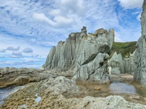 仏ヶ浦の緑色凝灰岩