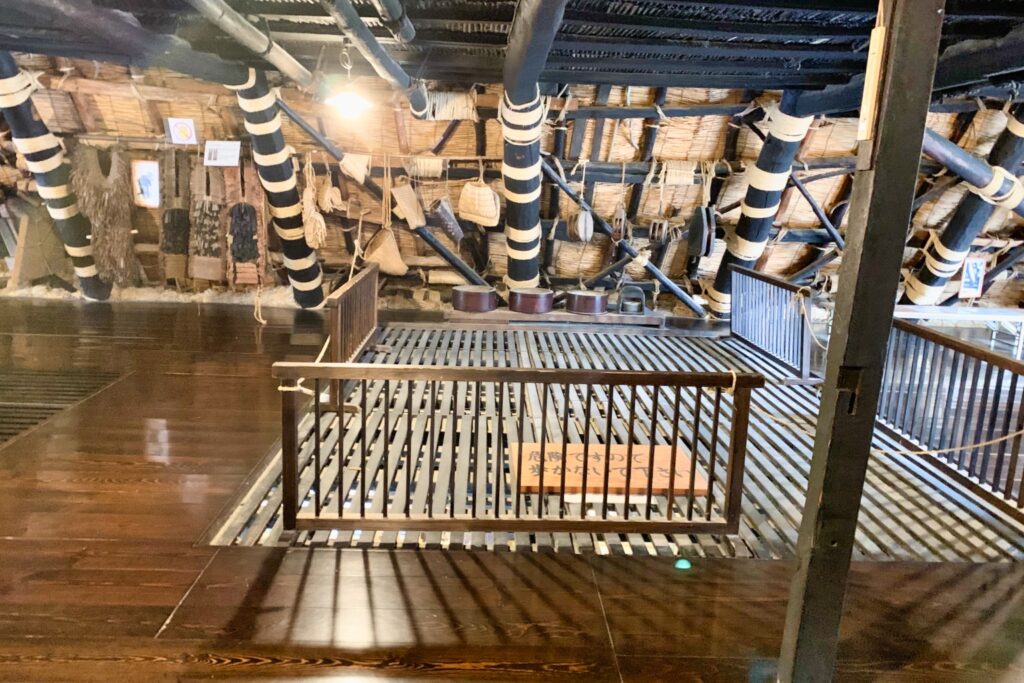 和田家3階構造の屋根裏部屋