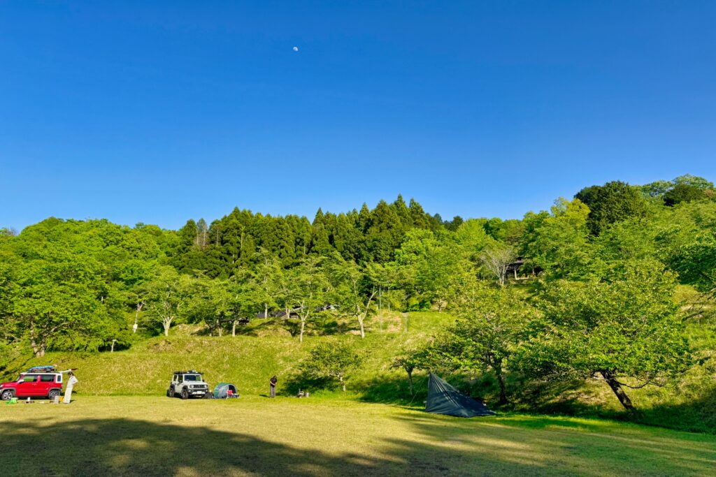 豊岡市大師山自然公園キャンプ場