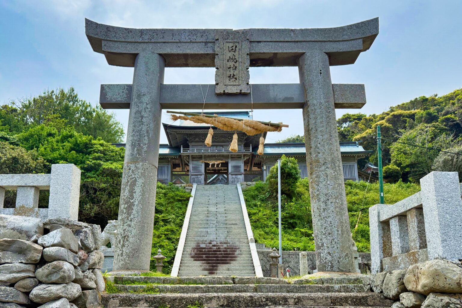 田島神社　加部島
