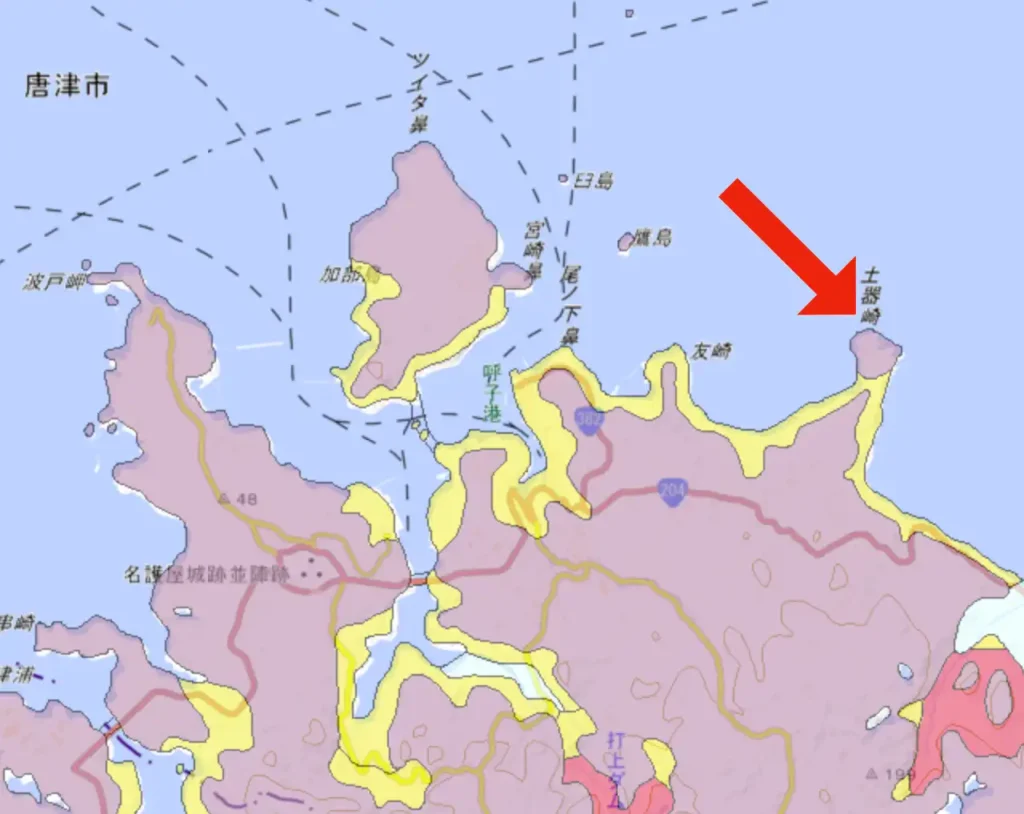 東松浦半島の地質