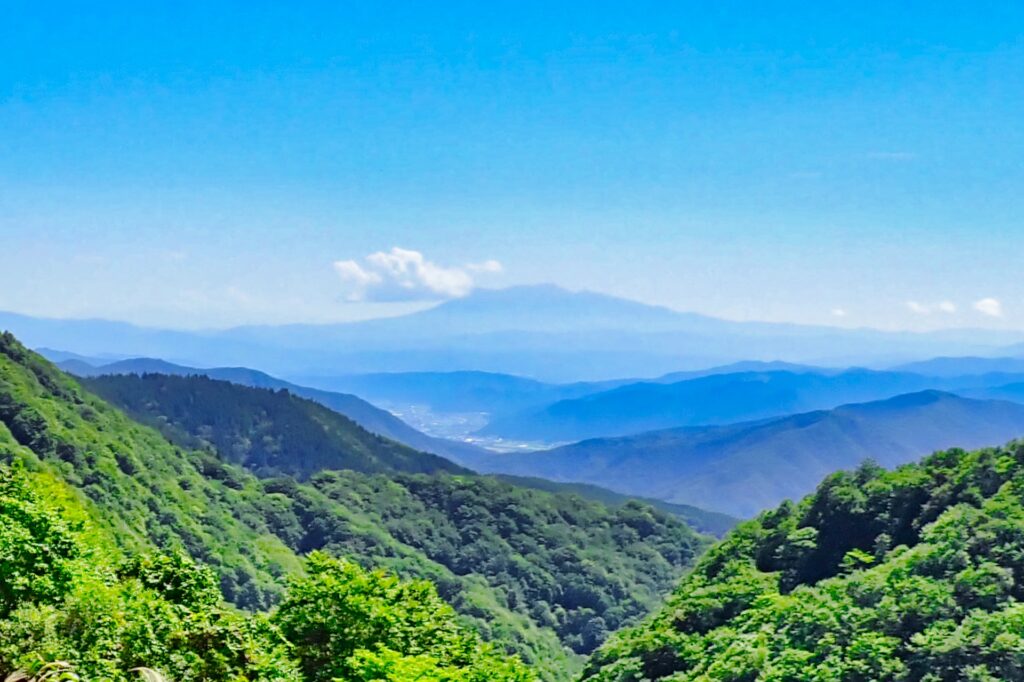 樽峠から御嶽山