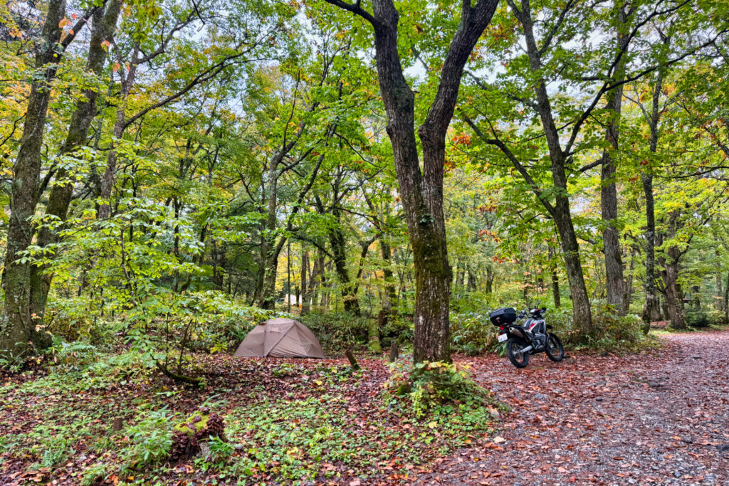 平湯キャンプ場