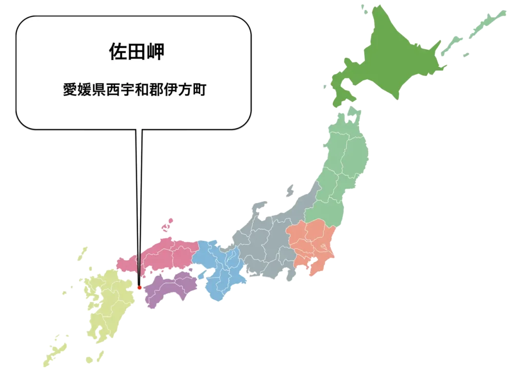 佐田岬地図