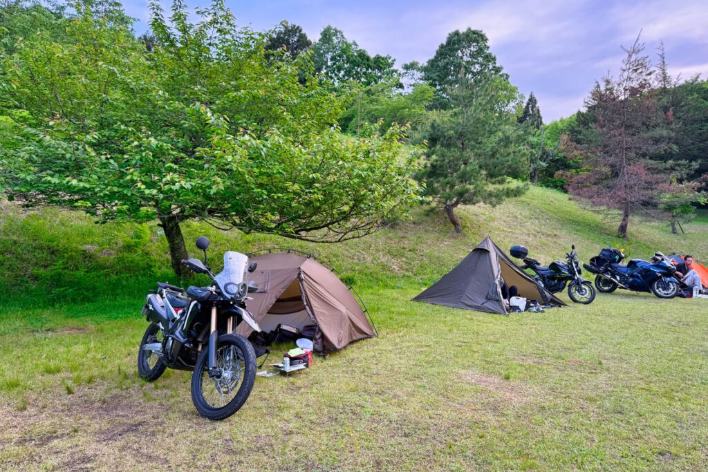 豊岡市大師山自然公園キャンプ場