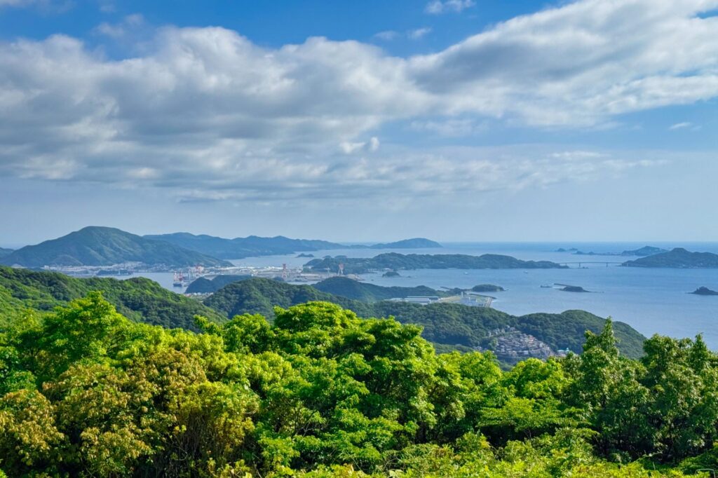 鉢巻山展望台