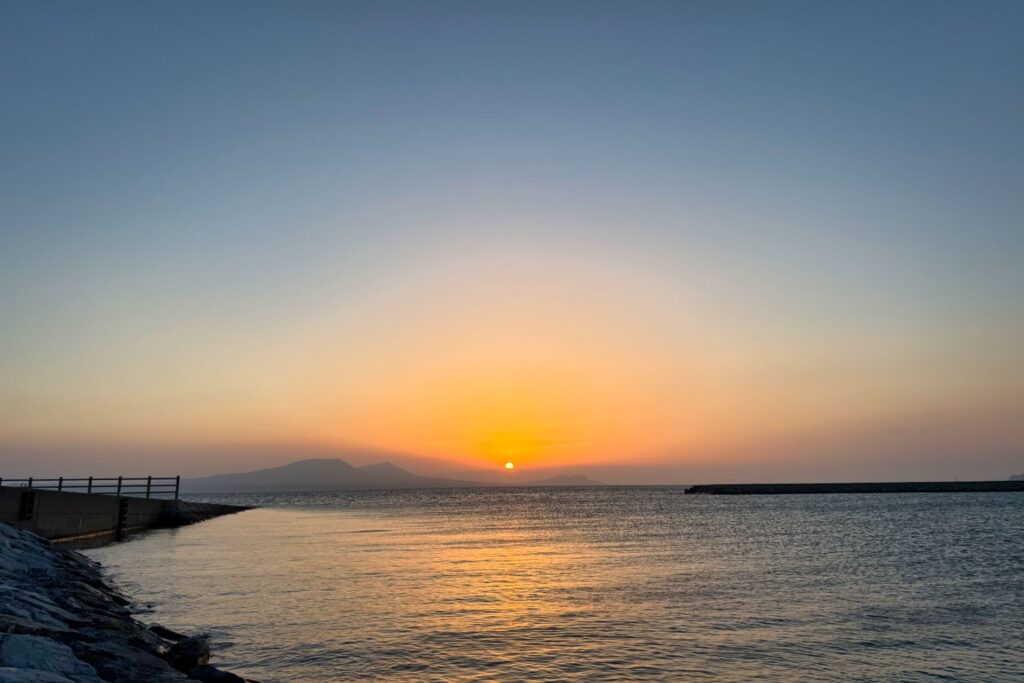 富江の多郎島海水浴場