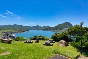 魚津ヶ崎（ぎょうがさき）公園 キャンプ場
