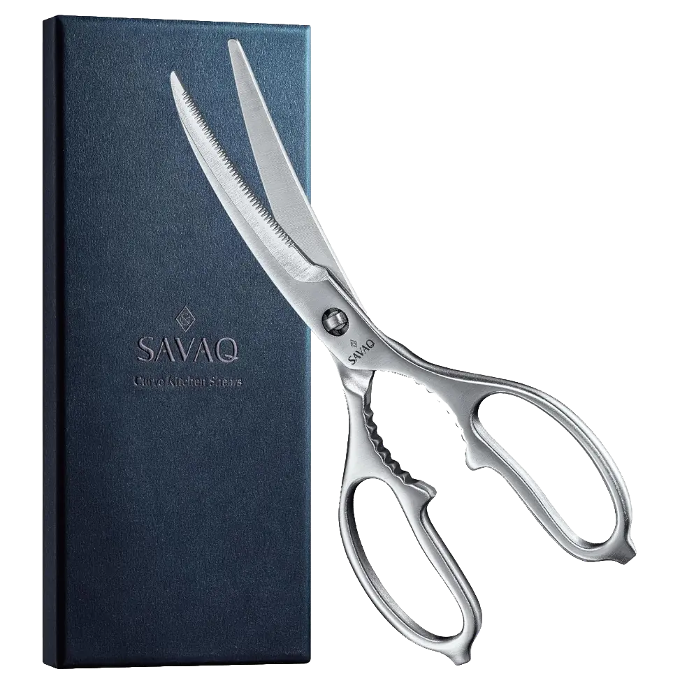 savaq カーブキッチンバサミ